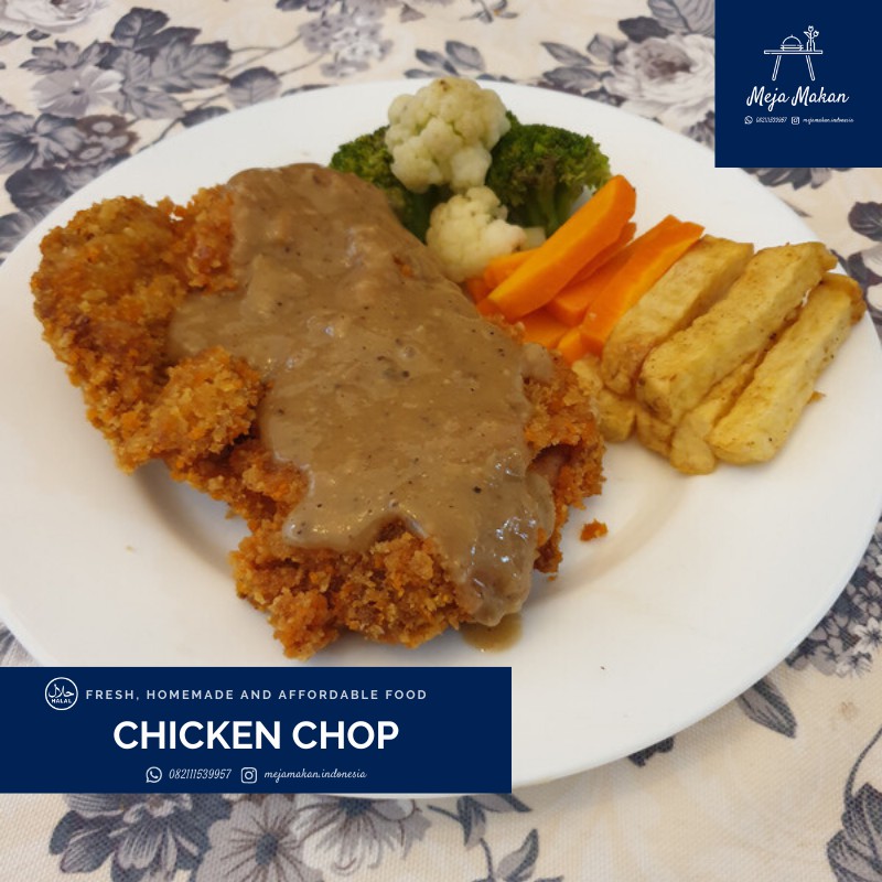 Jual CHICKEN CHOP BLACK PEPPER SAUCE 5 PORSI (KOMPLIT) Indonesia