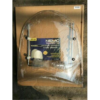 Visor Winshield Winsil Nemo Genio Universal Semua Motor Visor Aksesoris Variasi Sparepart Motor