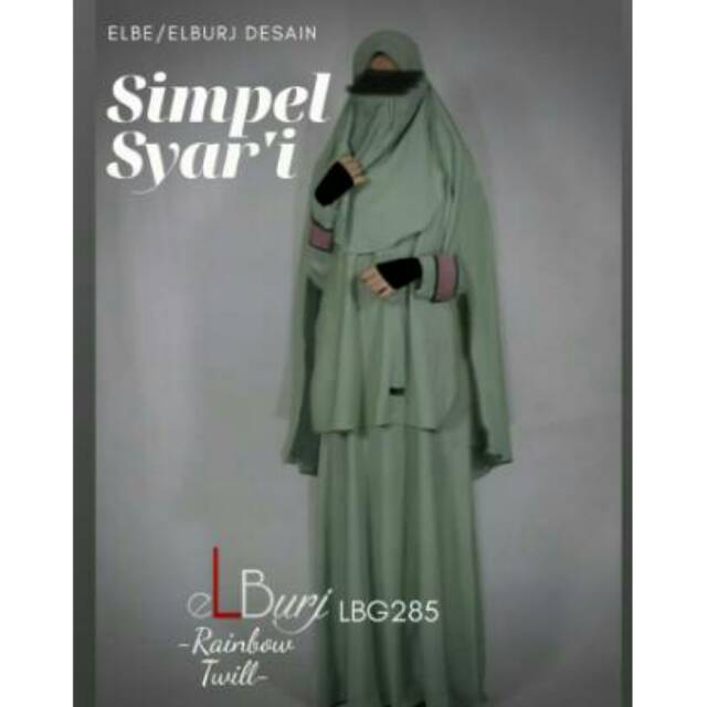 Gamis Set Syar'i Eksklusif  Tanah Abang