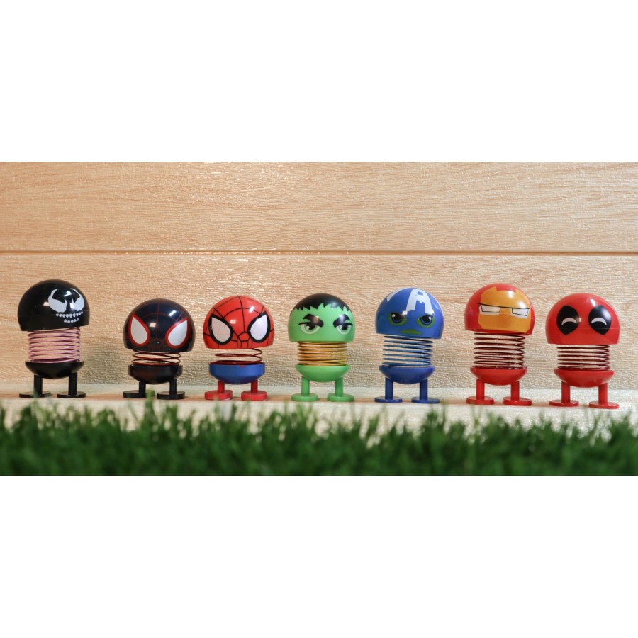 SPRING DOLL PAJANGAN DASHBOARD MOBIL MARVEL AVENGER PAJANGAN MOBIL SMILEY VA291