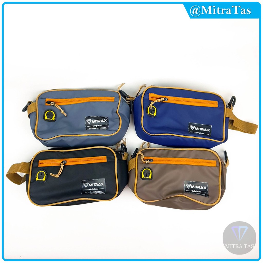 (2in1) Tas Selempang - Hand Bag Mitrax Gallardo dengan Bahan Kulit Bimo Waterproof /Clutch/ HandBag