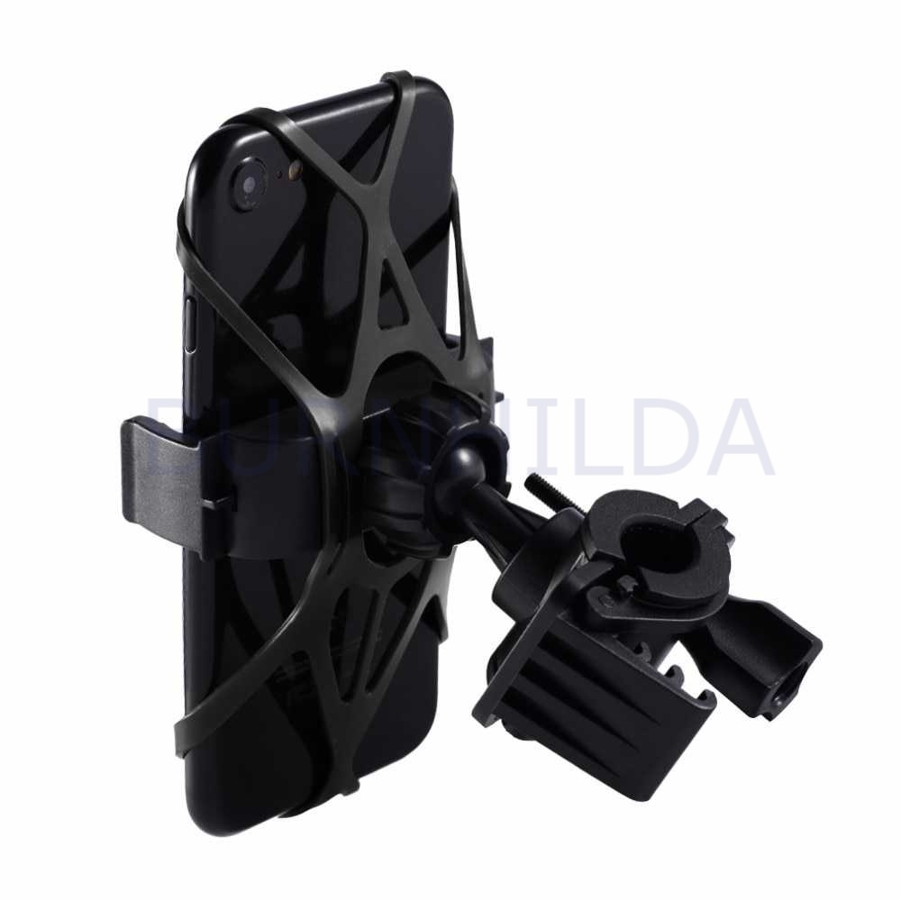 TEMPAT HP Bike Smartphone Holder Sepeda Universal Rack Bicycle - BM03 burnhilda