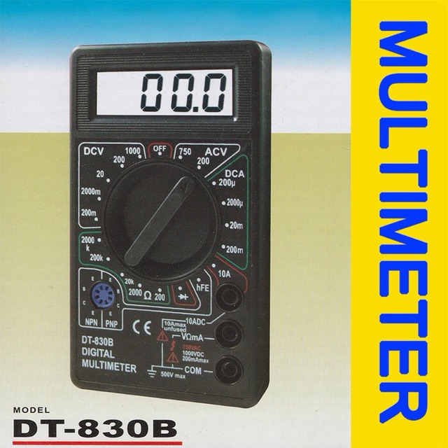 Avometer Digital Multimeter DT830B