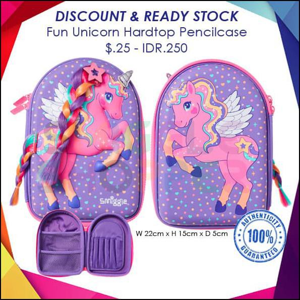 

SMIGGLE ORI FUN UNICORN HARDTOP PENCILCASE