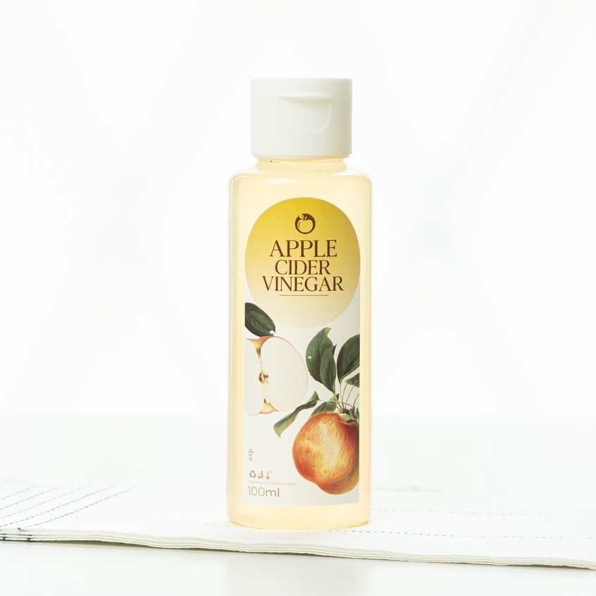 Cuka Apel 500 ml Nowhealth Apple Cider Vinegar with Mother Asli Organik Minuman Diet Detoks