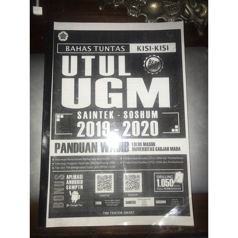 Preloved Kumpulan Soal Utul Ugm 2019 Shopee Indonesia