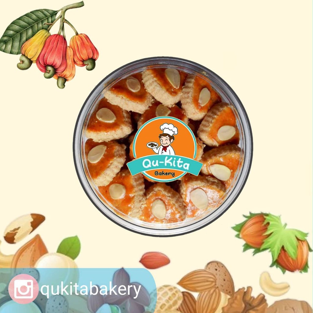 

Kue Kering Reguler / Kue Lebaran Package Reguler Package Varian Sagoo Cookies Qu-Kita Bakery
