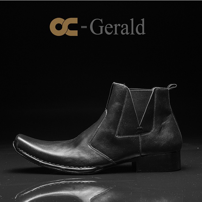 OC-GERALD BEST SELLER SEPATU PRIA KULIT ASLI