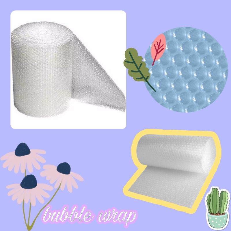 

BUBBLE WRAP TAMBAHAN PACKING SUPAYA LEBIH AMAN KARDUSNYA