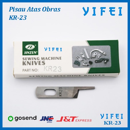 Pisau Atas Obras 747 YIFEI KR23(JZ)Piso Atas / Upper Knife Mesin Obras