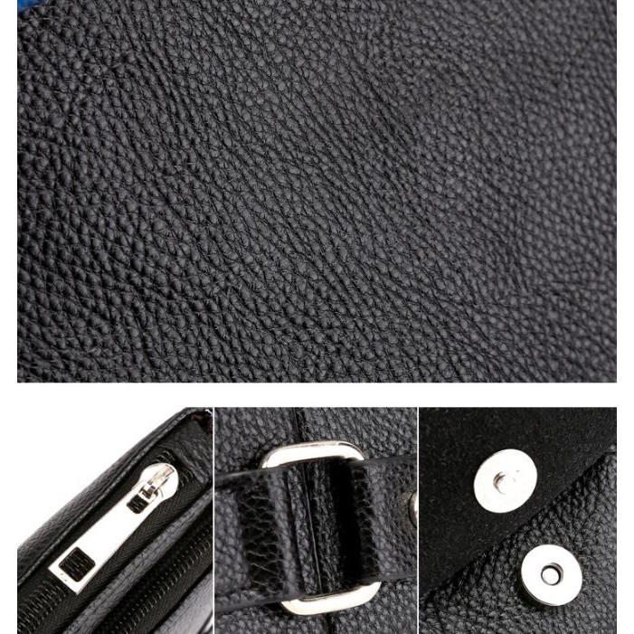 TAS SELEMPANG PRIA MANE TA042B5 PREMIUM KULIT HITAM BAHU SHOULDER SLING BAG MEN IMPORT BATAM MURAH
