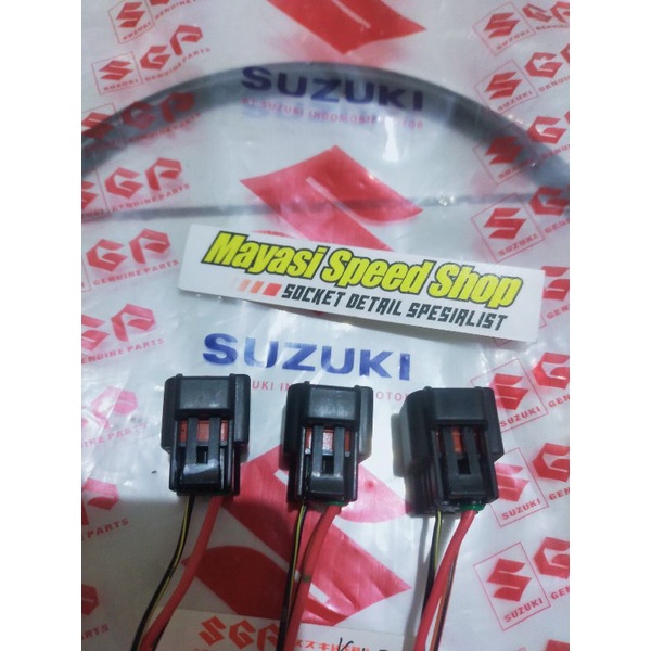 Soket bendik, soket relay stater Suzuki satria Fu karbu,GSX 150 series, Satria Fu fi.-1