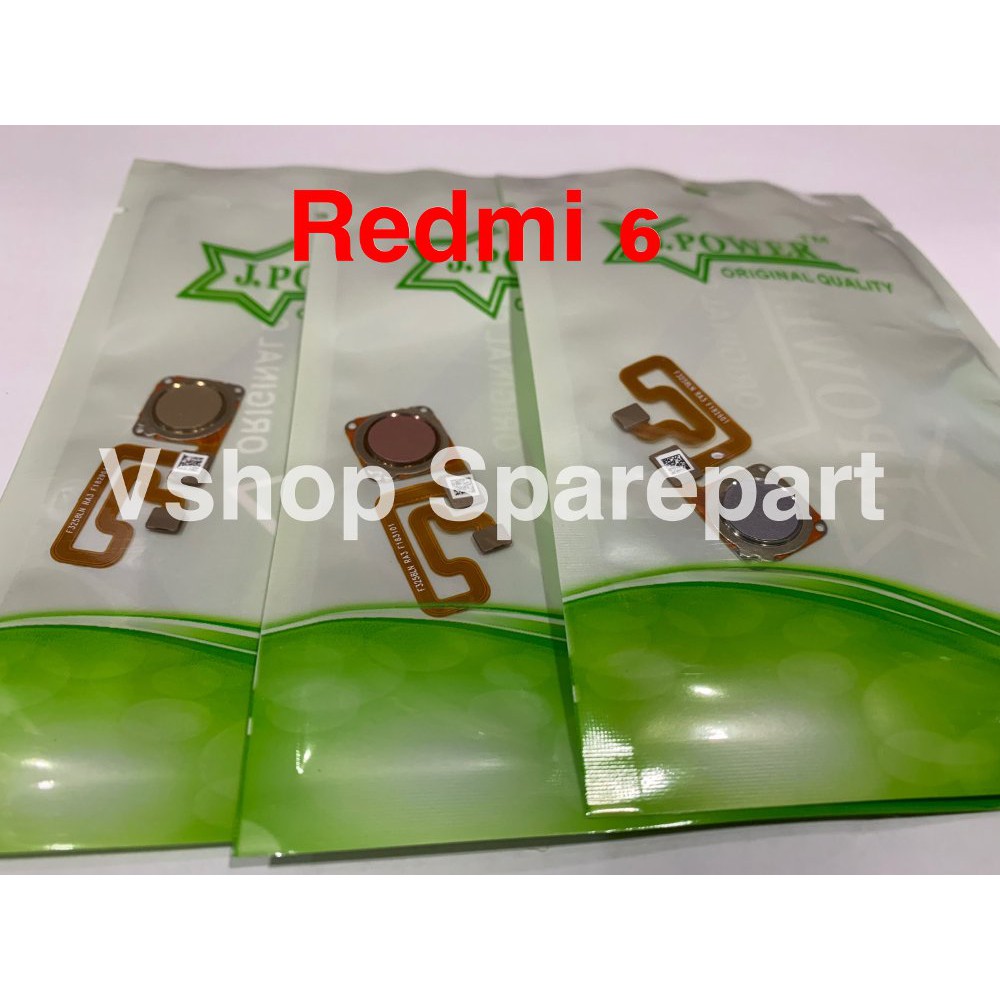 Flexibel Flexible Home Fingerprint Xiaomi Redmi 6 Redmi 6A Original