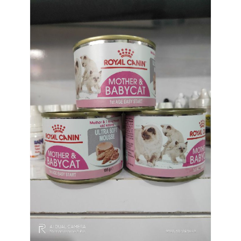 Royal Canin Mother and Baby Kaleng 195gr Makanan Basah Kucing