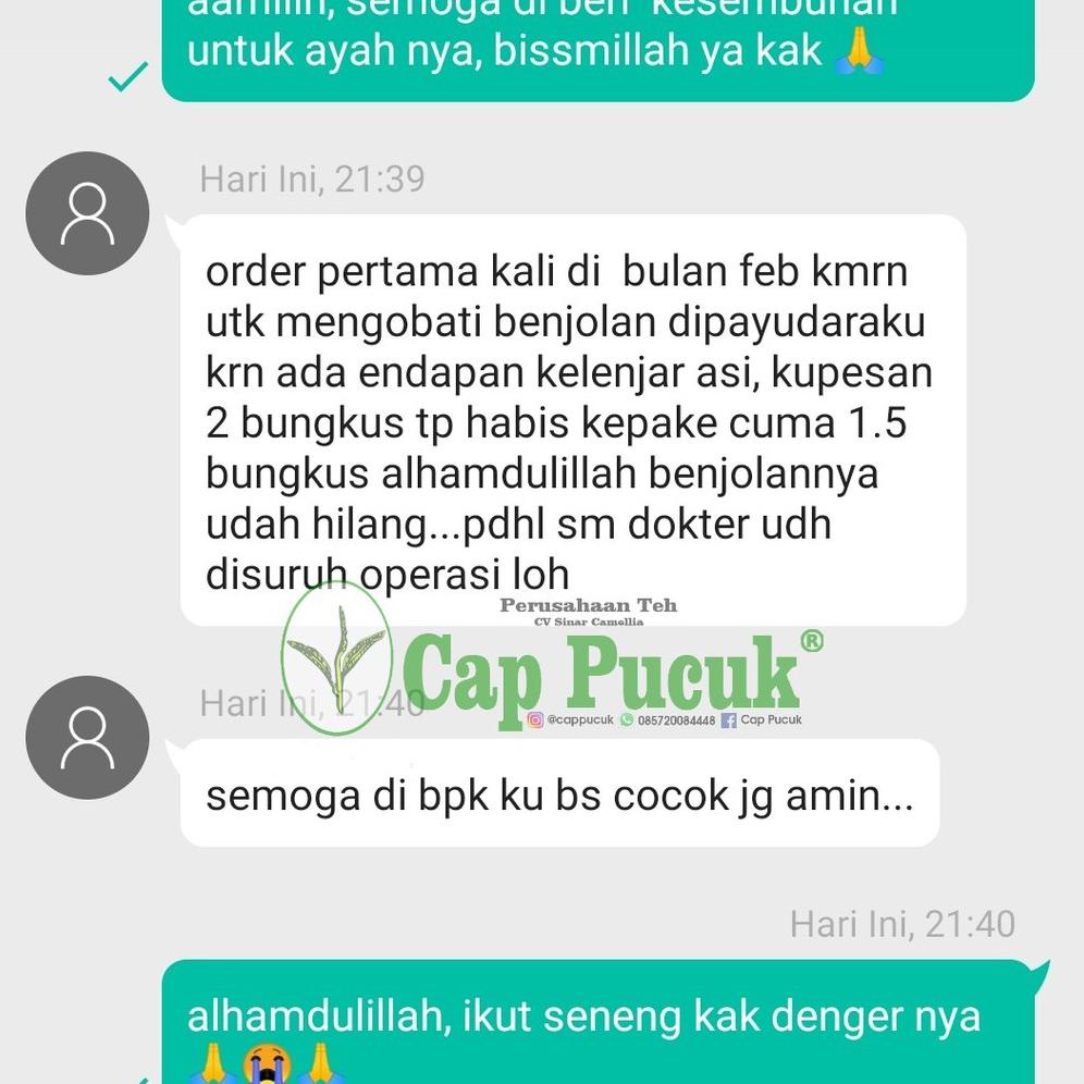 

[PRODUK CJ7ZP] BENALU TEH ASLI CAP PUCUK "PREMIUM" AZR