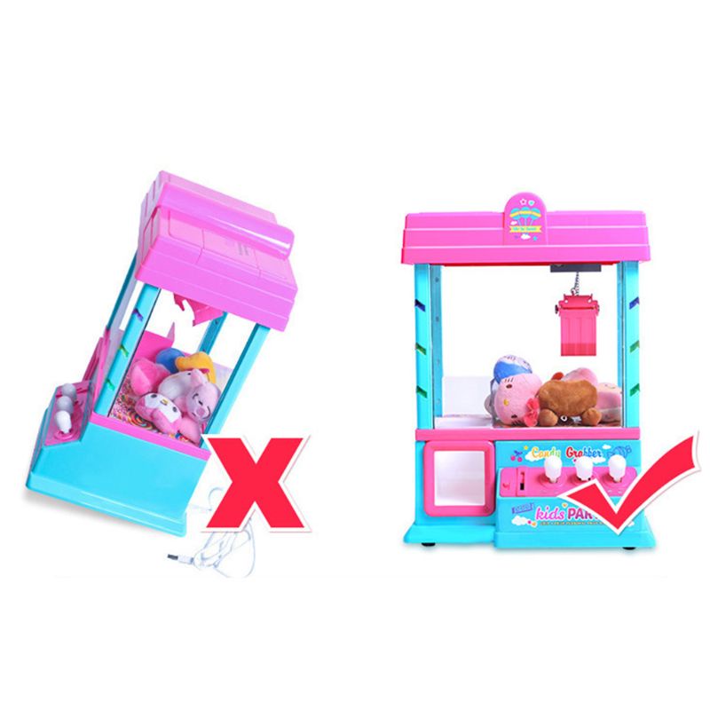 Mary Simulation Arcade Machine Claw Untuk Boneka Mainan Balita Lucu Tahun Baru Hari Anak