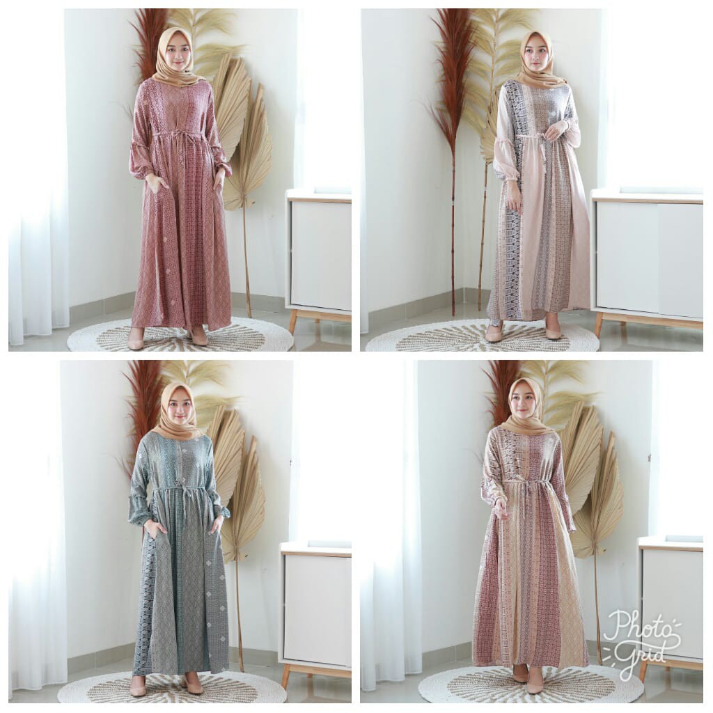 GAMIS CORINA SWEDING APLIKASI TALI