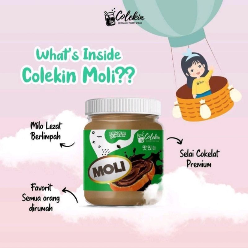 

Selai Coklat topping Bubuk milo 200gr_Colekin Selai