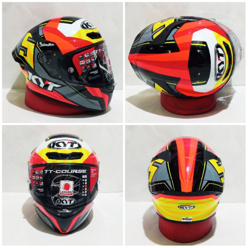 Helm KYT TT Course Jaume Masia