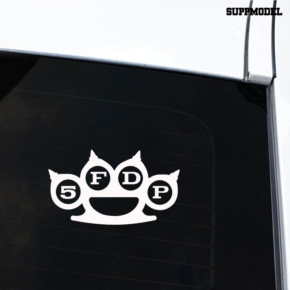 Sticker Decal Reflektor Dekorasi Mobil Gambar Lambang Death Punch Music Band