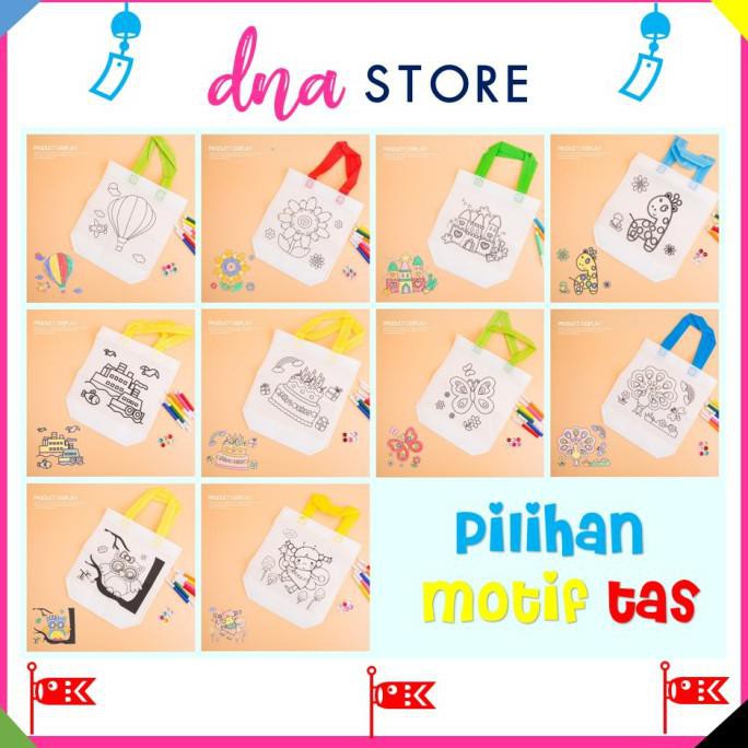 

MAINAN EDUKASI KERAJINAN TANGAN LUKIS TAS ANAK - MOTIF CAMPUR
