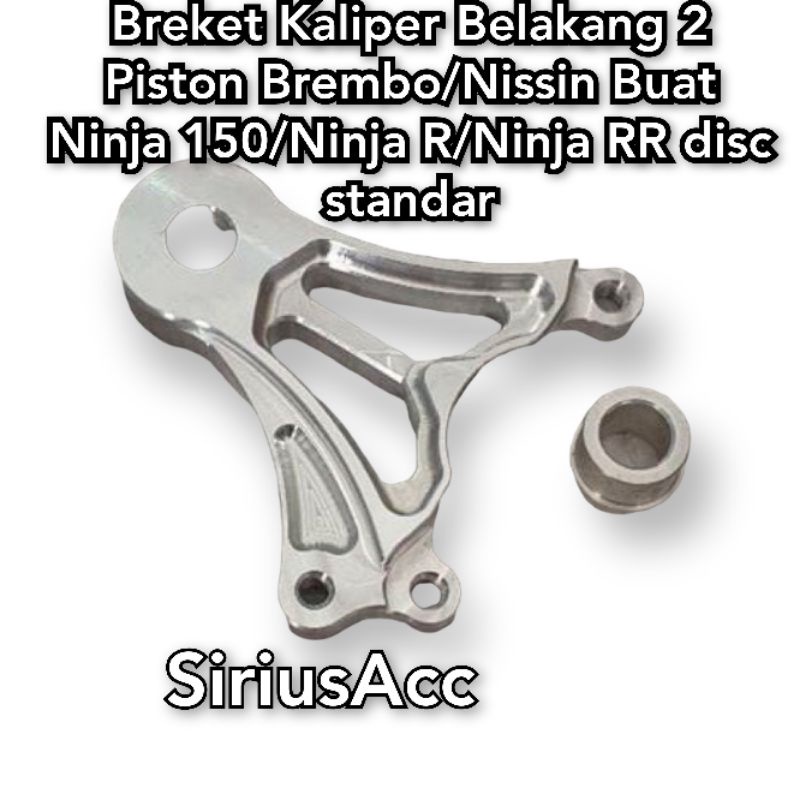 Breket Kaliper Belakang 2 Piston NSN BRM KTC Ninja 150 Ninja R Ninja RR Ninja KR
