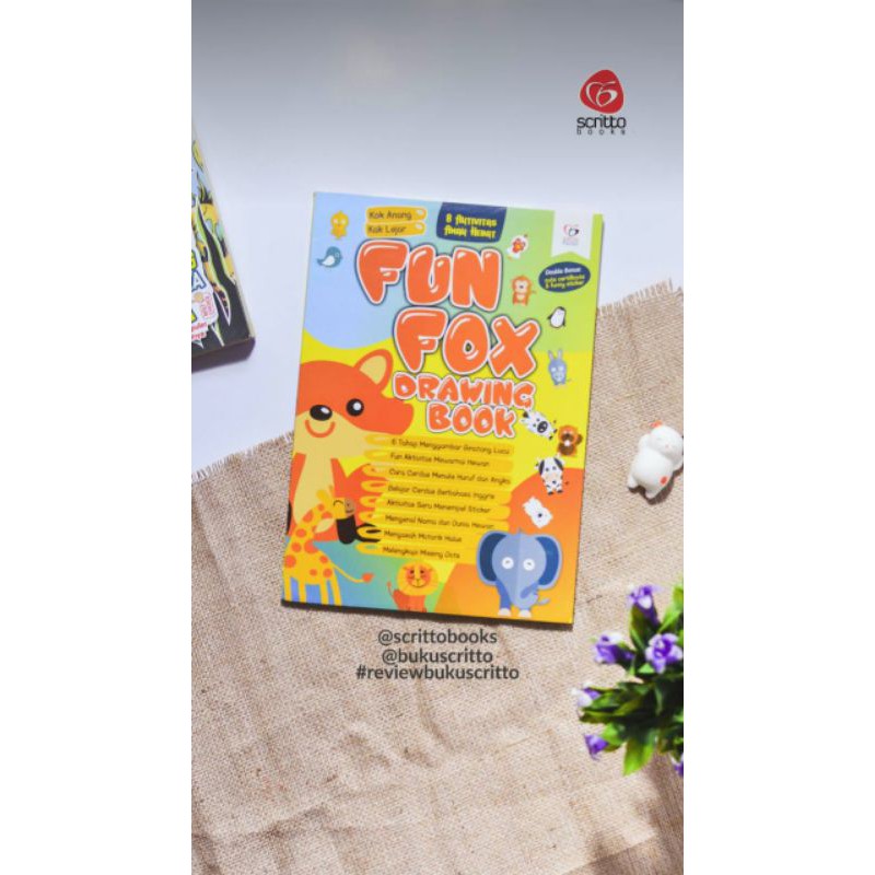 

fun fox drawing book