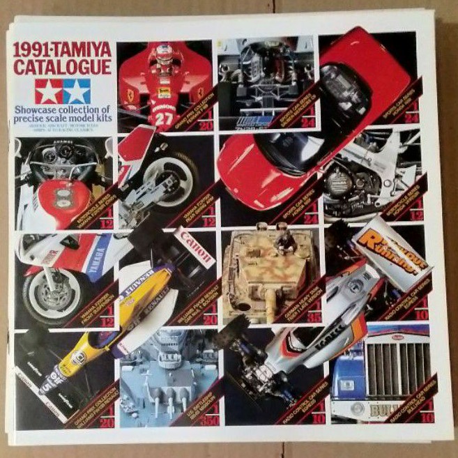 TAMIYA ORIGINAL TERMURAH-TAMIYA-1991-CATALOGUE