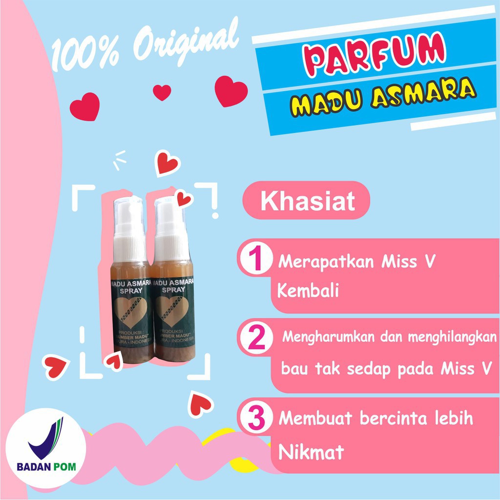 MADU ASMARA SPRAY Perapat Miss V Original Madura - Spray Virgin Miss V Sari Rapet Murah Terlaris
