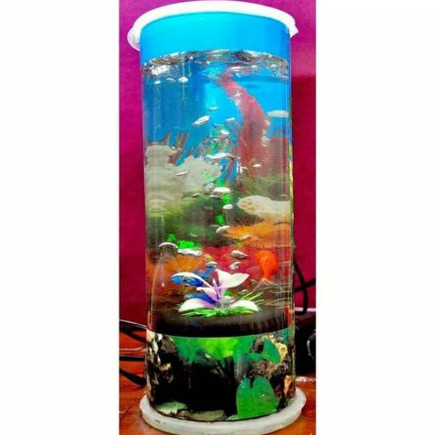 |Terbaru| Aquarium Mini + Mesin Oksigen |Promo