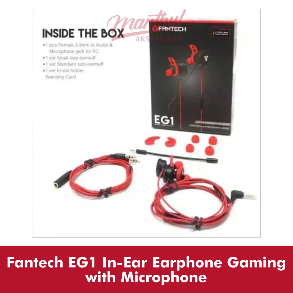 Fantech EG1 In-Ear Earphone Gaming with Microphone