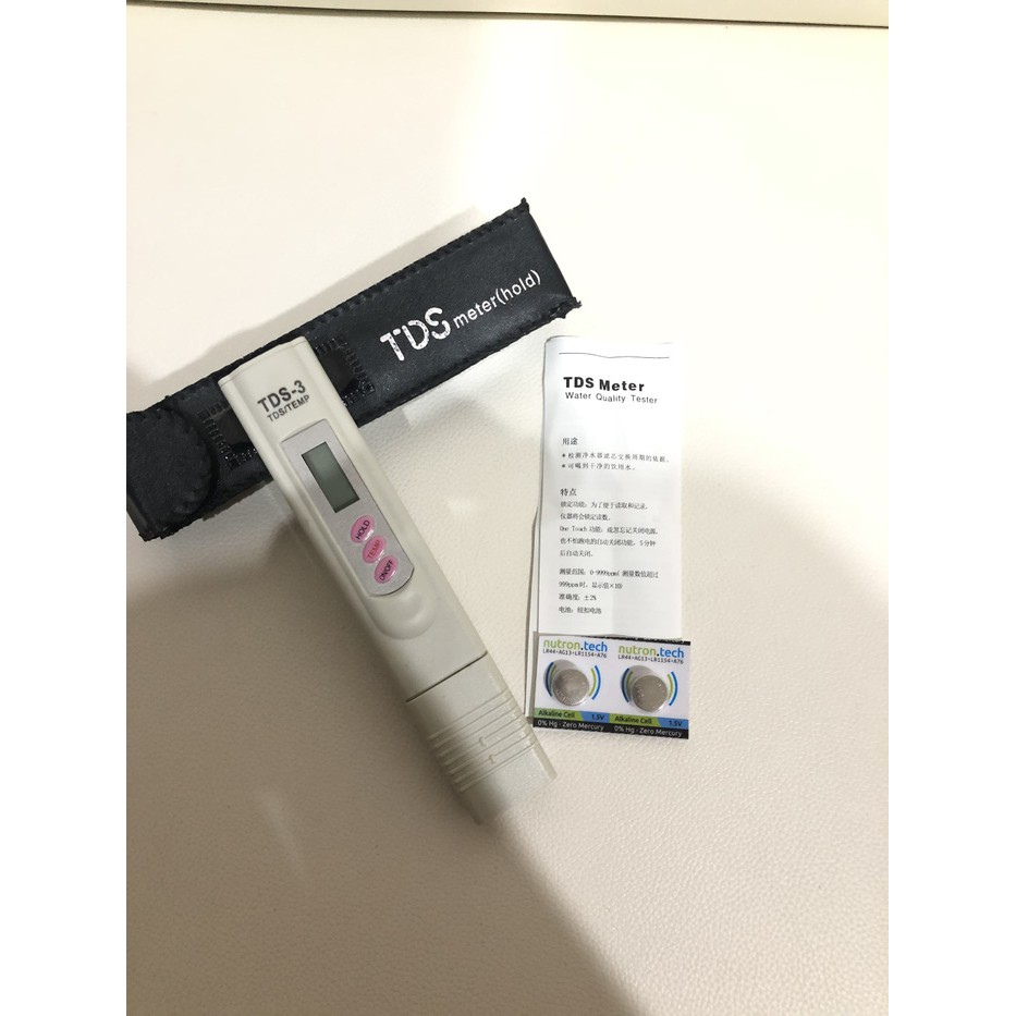 Alat Ukur Hidroponik - TDS meter / Alat Ukur PPM Air