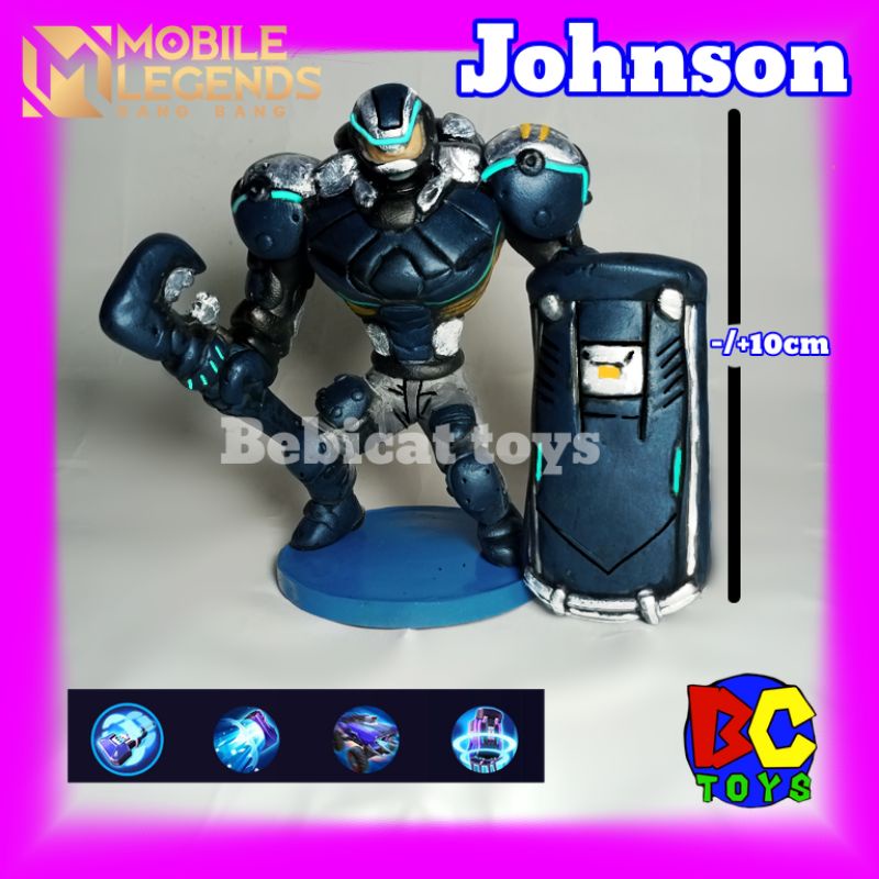 mainan statue action figure mobile legends JOHNSON