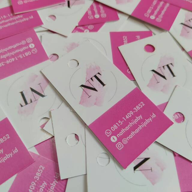 

Label Hangtag 7x4cm minim 120pcs