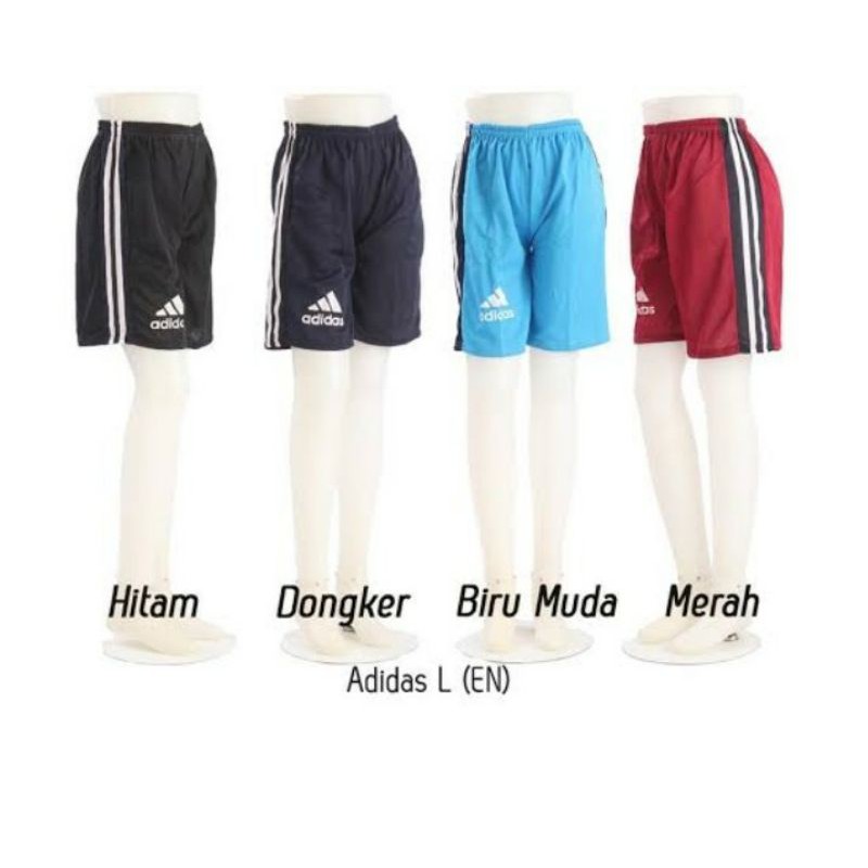 CELANA PENDEK OLAHRAGA TRAINING SHORT PANTS PRIA PREMIUM HIGH QUALITY KOLOR DEWASA SPORT GYM RUNNING