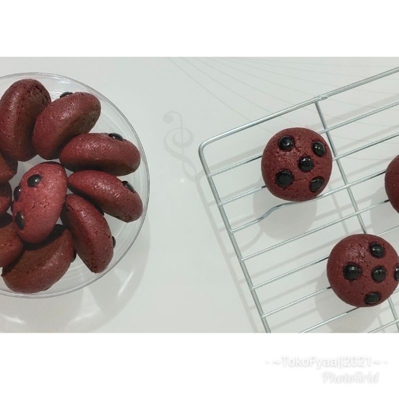 

Red Velvet Cookies | Kue Kering