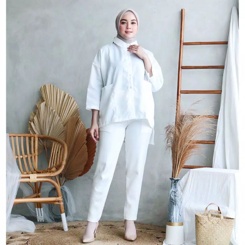 PROMO KEMEJA WANITA SHIRT AIKO