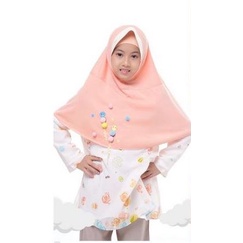 BANI KRUKID NAIMAH/KERUDUNG ANAK MOTIF RABBANI/KERUDUNG KIDS RABBANI/KRUDUNG ANAK