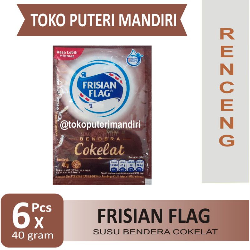 

Susu Bendera Frisian Flag Cokelat Renceng isi 6 Pcs