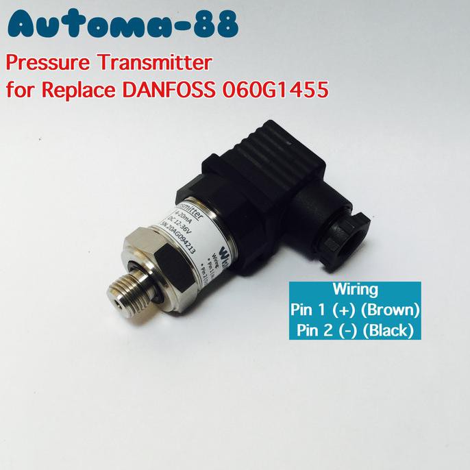 Jual Pressure Transmitter Replace Danfoss Wika Trafag Autonics Jumo Burkert Automa88 Segera Beli