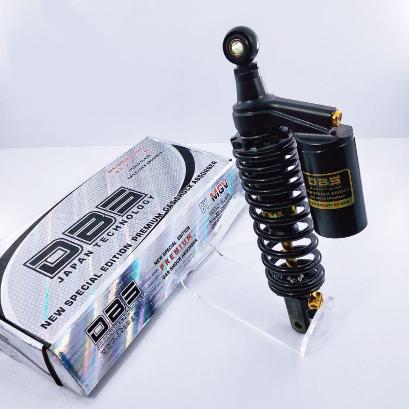 Shock DBS 711 G Sport Edition Matic Singel Shock Anting Universal 310mm 330mm Shockbreaker Singel Matic Tabung Atas Mio Beat Click125 Vario125 Scoopy  FOURSIX_46