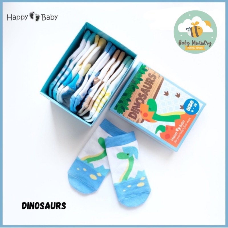 kaos kaki Happy Baby DINO 6-12m / Kaos kaki bayi