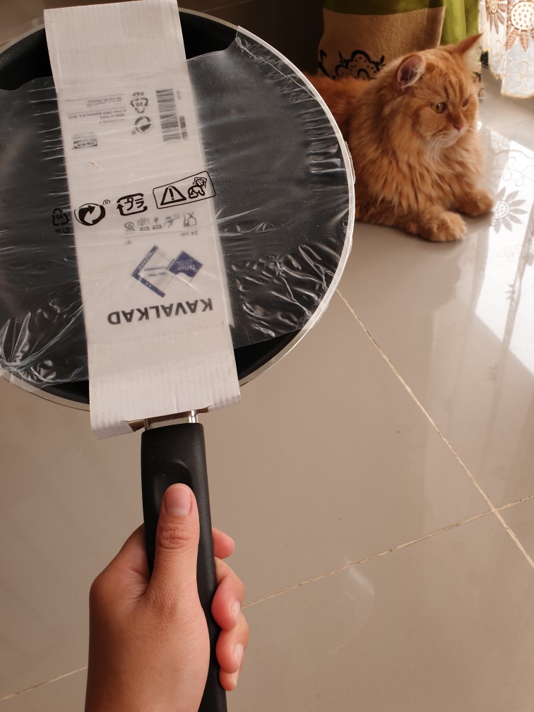 Kavalkad, Wajan Penggorengan, Hitam Ukuran 24 Cm