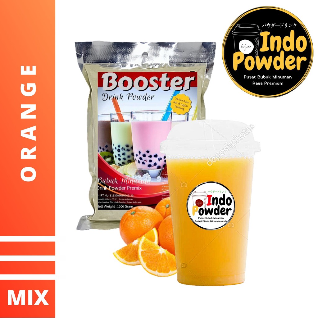 Bubuk Minuman ORANGE 1Kg - Bubuk ORANGE 1Kg - ORANGE Bubuk 1Kg - ORANGE Powder 1Kg