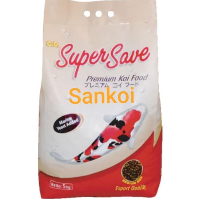 

makanan ikan koi / Super Save/5kg/size M