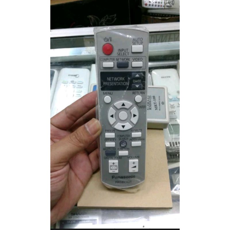 REMOTE REMOT PROJECTOR PROYEKTOR PANASONIC ORIGINAL ASLI PANJANG