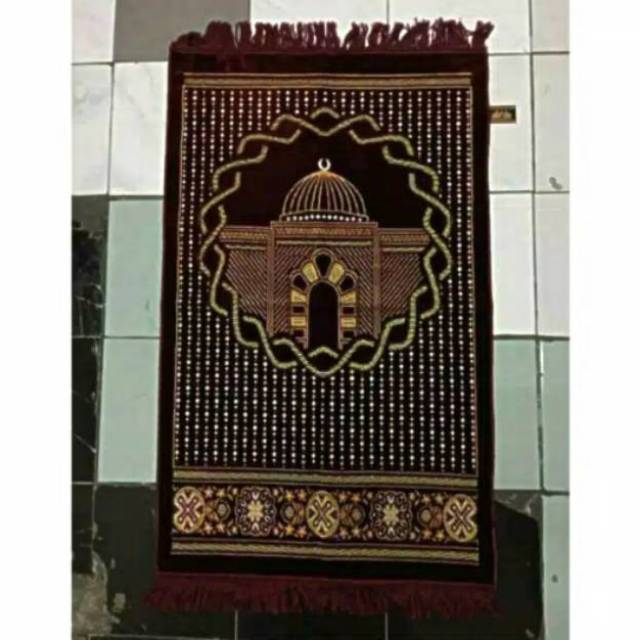 Sajadah Turky Ar Rahman Gold HighQuality Original