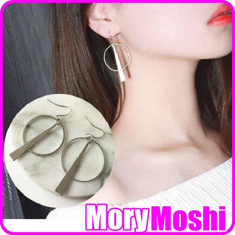 MORYMOSHI A32 Anting Geometri Simple Elegant Earring Fashion Wanita Korea Aksesoris Fashion Murah