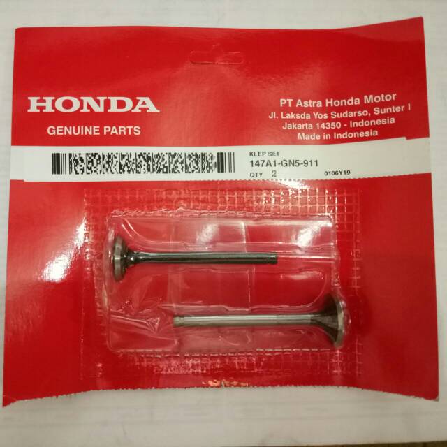 Klep supra, grand & prima original honda