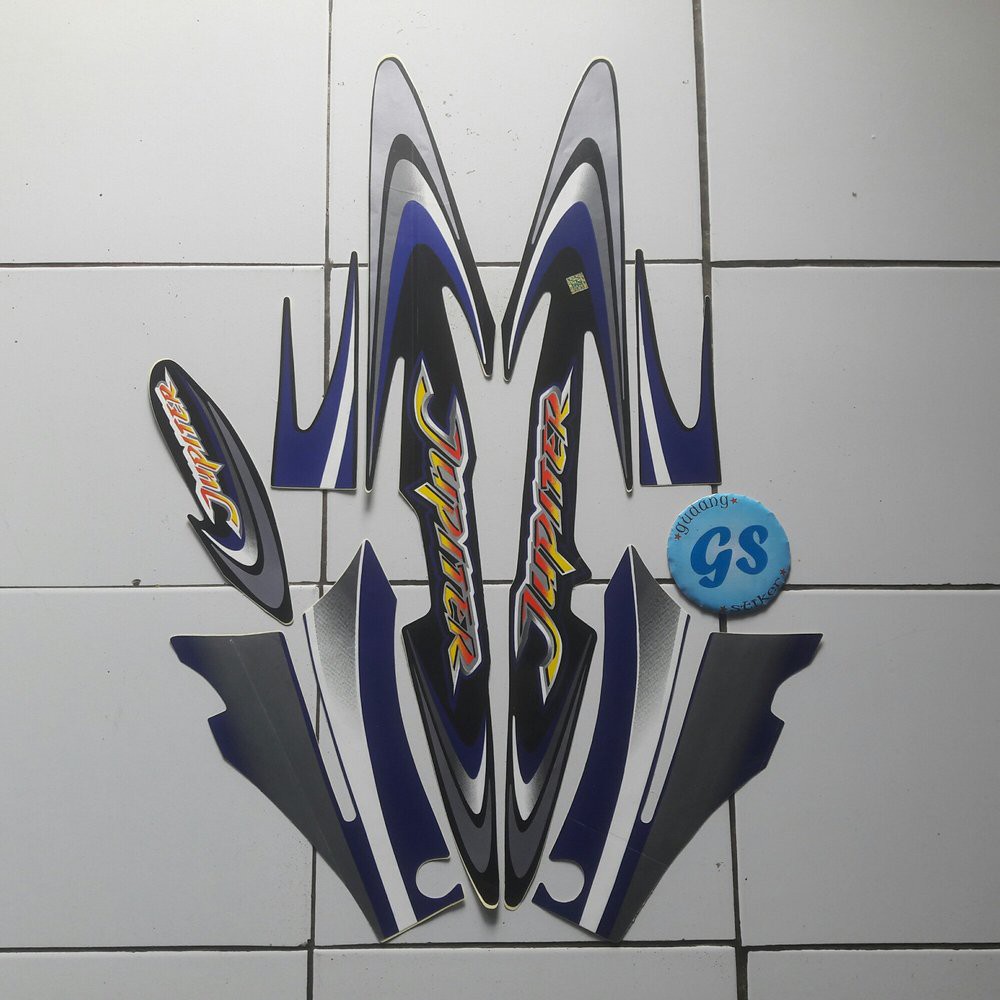 stiker jupiter 2003 biru